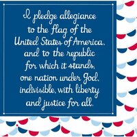 American Crafts - Pebbles - Let Freedom Ring Collection - 12 x 12 Double Sided Paper - John Hancock