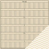 American Crafts - Pebbles - Walnut Grove Collection - 12 x 12 Double Sided Kraft Paper - Cassandra