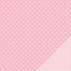 Pebbles - Basics Collection - 12 x 12 Double Sided Paper - Peony Dot