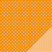 Pebbles - Basics Collection - 12 x 12 Double Sided Paper - Apricot Dot
