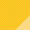 Pebbles - Basics Collection - 12 x 12 Double Sided Paper - Honeycomb Dot