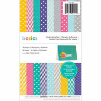 American Crafts - Pebbles - Basics Collection - 5.5 x 8.5 Cardmaking Paper Pad 1