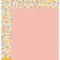 American Crafts - Pebbles - Love You More Collection - 12 x 12 Double Sided Paper - Chloe