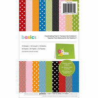 Pebbles - Basics Collection - 5.5 x 8.5 Cardmaking Paper Pad 2