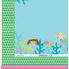 American Crafts - Pebbles - Party with Amy Locurto - 12 x 12 Double Sided Paper - Under The Sea