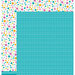 Pebbles - Party with Amy Locurto - 12 x 12 Double Sided Paper - Waves