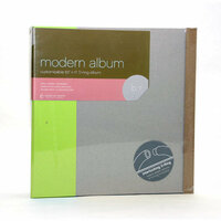 American Crafts - Modern Album - Customizable 8.5x11 D-Ring - Green