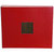 American Crafts - Cloth Album - 12 x 12 D-Ring Album - Cardinal
