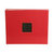 American Crafts - Leather Album - 12x12 - D-Ring - Red