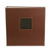 American Crafts - Leather Album - 8.5x11 - D-Ring - Brown