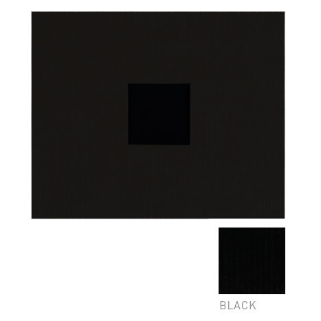 American Crafts - Corduroy Album - 12x12 D-Ring Album - Black