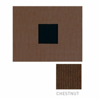American Crafts - Corduroy Album - 8x8 D-Ring Album - Chestnut
