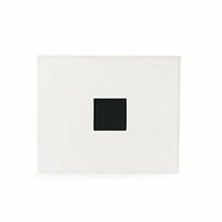 American Crafts - Faux Leather Album - 12 x 12 - D-Ring - White