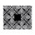 American Crafts - Patterned Album - 12 x 12 D-Ring - Black and White Damask