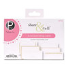 American Crafts - Pebbles - Share and Tell Collection - Journaling Cards - White