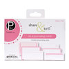 American Crafts - Pebbles - Share and Tell Collection - Journaling Cards - Baby Pink