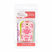 American Crafts - Dear Lizzy Enchanted Collection - Bits - Reinforced Tags, CLEARANCE
