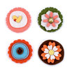 American Crafts - Dear Lizzy Spring Collection - Details - Felt Pieces - Chatter, CLEARANCE