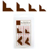 American Crafts - Elements - Metal Photo Corners - Chestnut, CLEARANCE