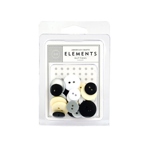 American Crafts - Buttons - Elegant