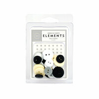 American Crafts - Buttons - Elegant