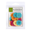American Crafts - City Park Collection - Buttons - Assorted, CLEARANCE