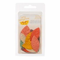 American Crafts - Amy Tangerine Collection - Ready Set Go - Field House - Paper Leaves