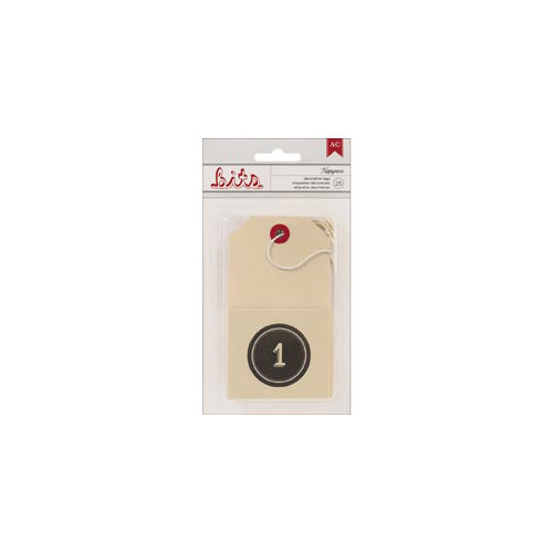 American Crafts - Kringle and Co. Collection - Bits - Envelope Tags - Nippynose