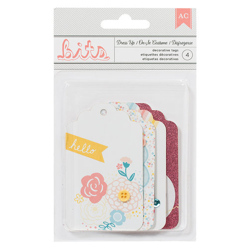 American Crafts - My Girl Collection - Bits - Layered Tags