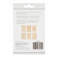 American Crafts - My Girl Collection - Bits - Printed Wood Veneer - Hopscotch