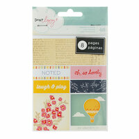 American Crafts - Lucky Charm Collection - Bits - Perforated Book