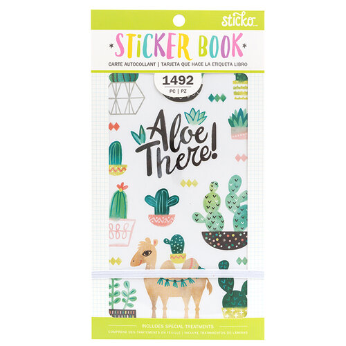 EK Success - Sticko - Sticker Book - Succulent