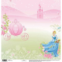 EK Success - Disney Collection - 12 x 12 Single Sided Paper - Cinderella