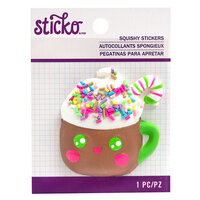 EK Success - Sticko - Christmas - Squishy Stickers - Hot Cocoa