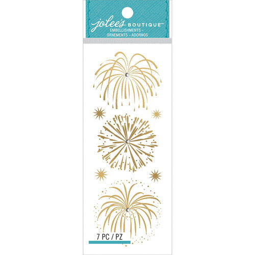EK Success - Jolee's Boutique - 3 Dimensional Stickers - Fireworks Bling