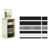 American Crafts - Elements - Multisized Premium Designer Ribbon - Black Classics, CLEARANCE