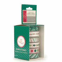 American Crafts - Occasions Boxed Ribbon - Christmas Collection - Kris Kringle, CLEARANCE