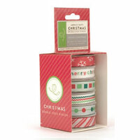 American Crafts - Occasions Boxed Ribbon - Christmas Collection - Father Christmas, CLEARANCE