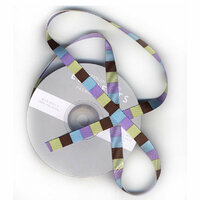 American Crafts - Bulk Ribbon - Purple Spool Number 2, CLEARANCE