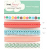 American Crafts - Dear Lizzy Spring Collection - Ribbon - Leafy, CLEARANCE