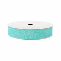 American Crafts - Glitter Tape - Aqua - 3 Yards