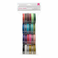 American Crafts - Value Pack - 24 Spools - Glitter Tape
