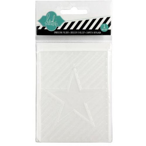 Becky Higgins - Project Life - Heidi Swapp Edition Collection - Embossing Folder - Star