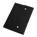 American Crafts - Point Planner Collection - Snap Leatherette Planner - Black - Dot Grid Pages