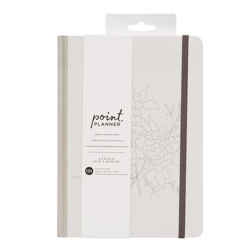 American Crafts - Point Planner Collection - Perfect Bound Planner - Linework - Dot Grid Pages