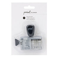 American Crafts - Point Planner Collection - Roller Stamp - Date