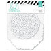 Heidi Swapp - Mixed Media Collection - Color Magic Banner Pieces - Die Cut Doilies