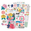 Maggie Holmes - Sweet Story Collection - Ephemera and Cardstock Stickers Bundle