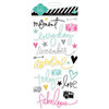 Heidi Swapp - Chipboard Stickers - Moments