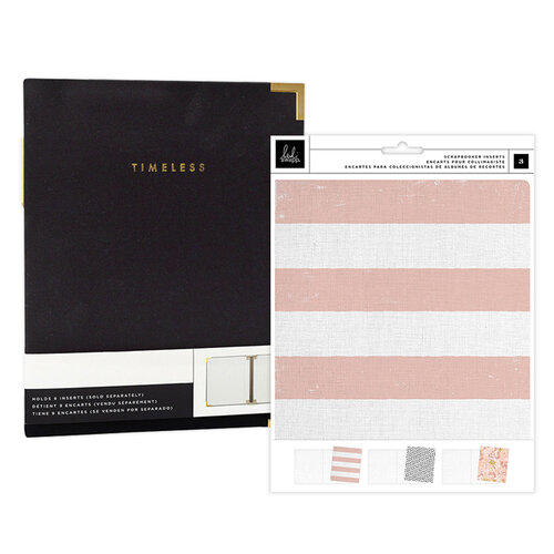 Heidi Swapp - Storyline Chapters Collection - Insert Book Set and Black Album - The Scrapbooker